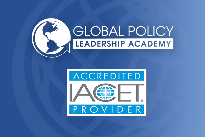 Global Policy Leadership Academy is IACET Accredited